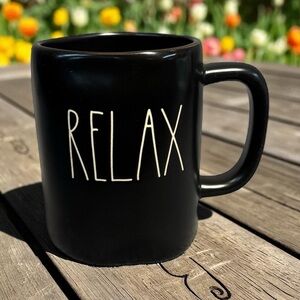 RELAX Mug Mom Gift Dad Gift Boss Gift Rae Dunn Retirement Gift Collectible NWOT